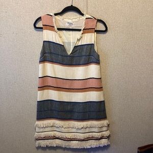 Anthropologie Holding Horses Fringe Dress